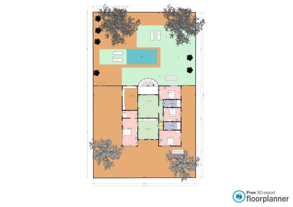 Relex Villa With Private Pool Willemstad Ngoại thất bức ảnh